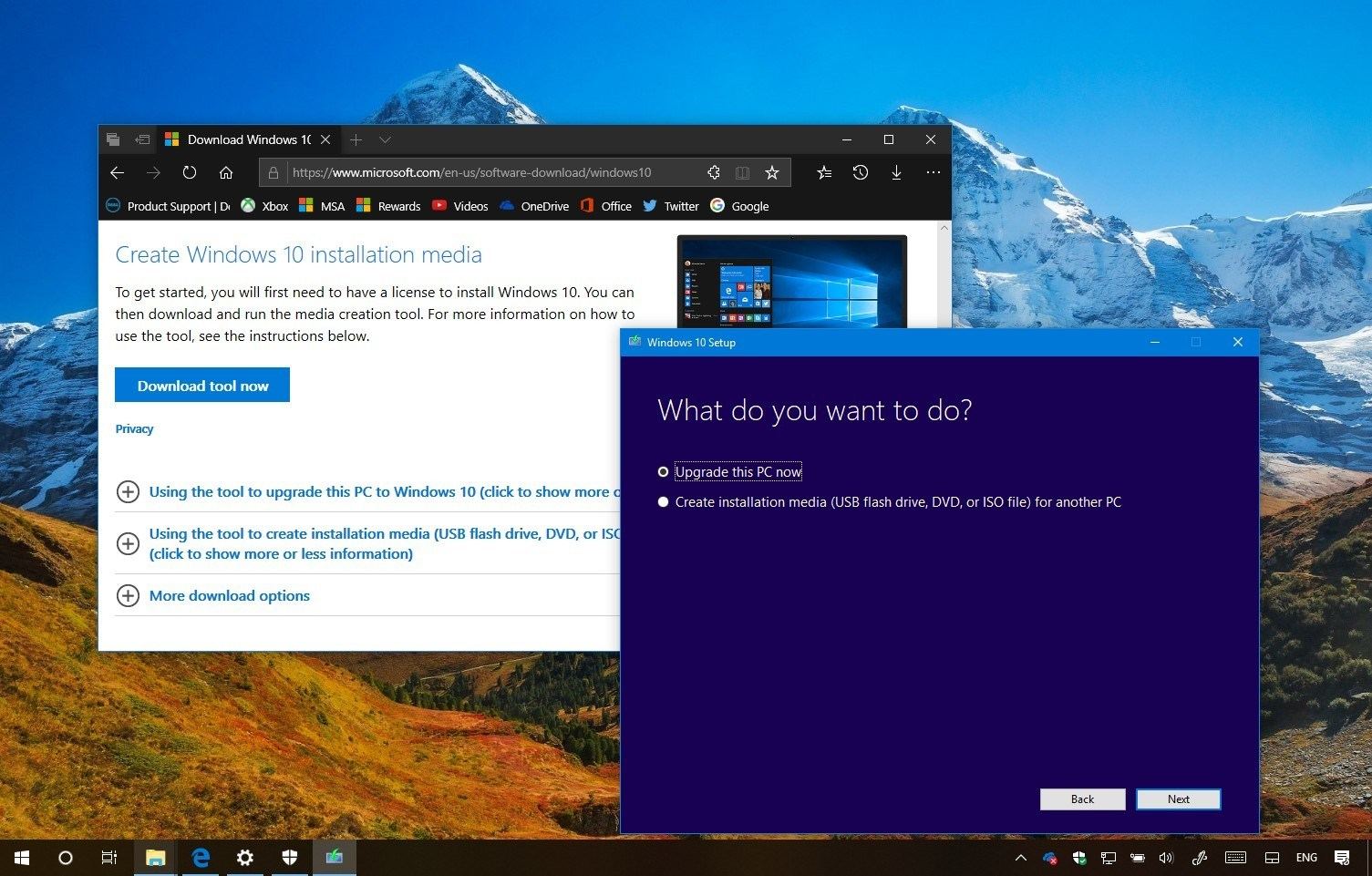 Windows 10 update 1809 iso download pc